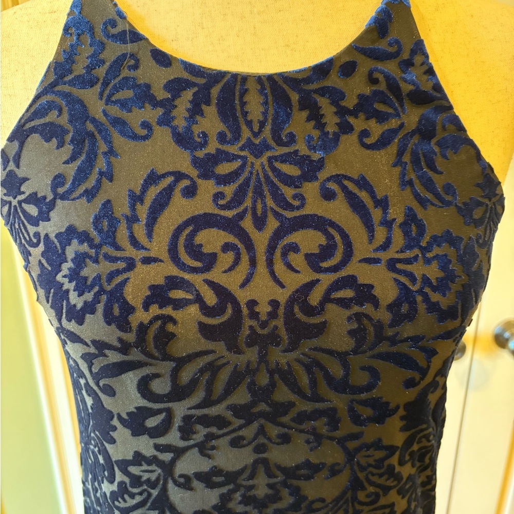 Velvety Sheath Mini Dress